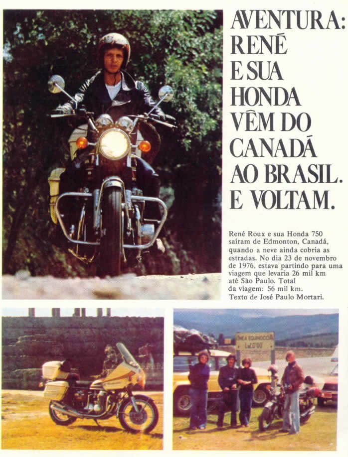 Rene Vem do Canadá ao Brasil e Volta - 1977