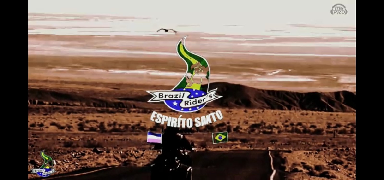 Brs do Espírito Santo deixam uma linda mensagem aos motociclistas